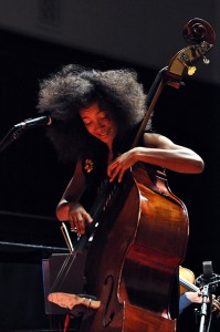 Spalding plays the cello in Herrick on Wednesday - Abraham Kohrman