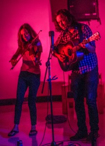 Mandolin Orange gets soulful onstage last Wednesday night. Photo by Emma Sinai-Yunker.