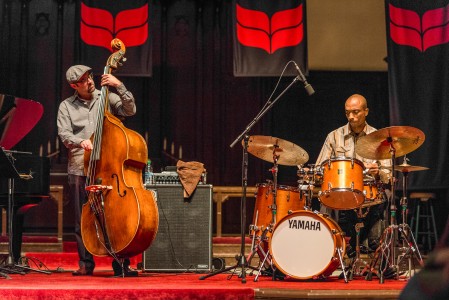 Fred Hersch performs with his jazz trio in Herrick Chapel Thursday, Oct. 2. Photo by Chris Lee.