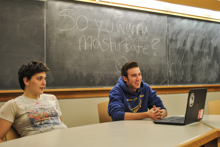 Masturbation was one topic covered during Self-Love Week. Photograph by Parker Van Nostrand