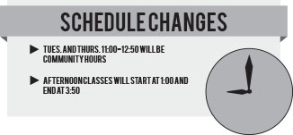 Schedule Changes