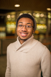 Nelson Ogbuagu ’16: ... my goal is to create synergies between academic and extracurricular commitments ... and to keep campus fully aware of decisions and discussions occurring within administration and SGA. Photo by John Brady.