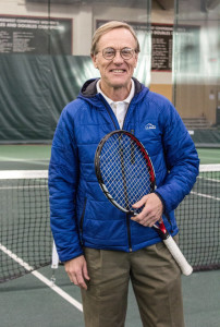 Lawrence Eyre has been involved in tennis for over 25 years.  Photo by Sarah Ruiz '18