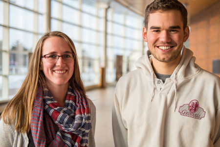 Sydney McClendon ’16 and David Leitson ’16 have now played their last collegiate game. Photo by Takahiro Omura