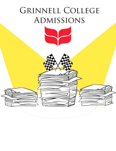 Grinnell College Admissions Graphic