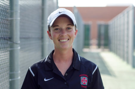 Head Tennis Coach Paige Madara is eager to start her first season at the College.