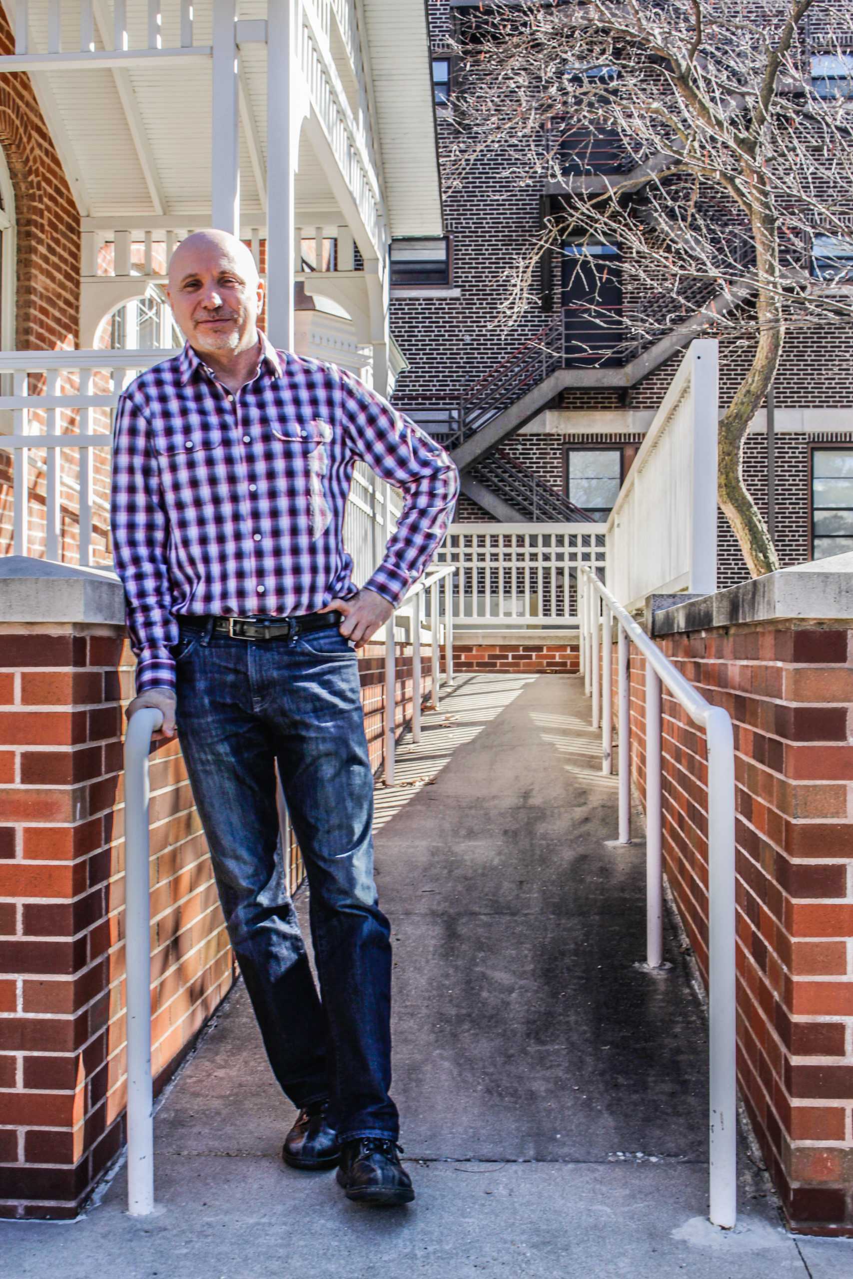 Professor of English Ralph Savarese. Photo by Shabana Gupta.